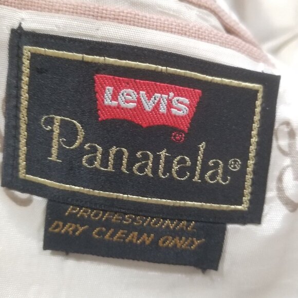 Vintage 1970s LEVI’S Panatela Jacket Sports Coat Size 40 Polyester - Picture 3 of 10